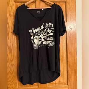 Black Grand Ole Opry Nashville Women's Top